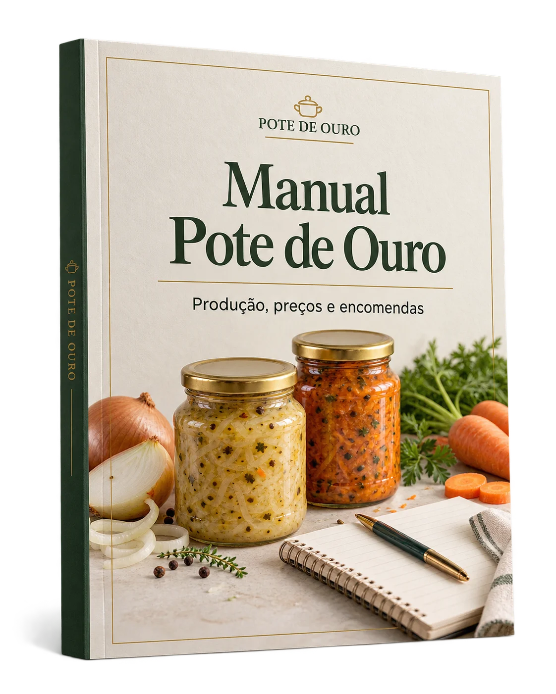 Capa do Manual Pote de Ouro